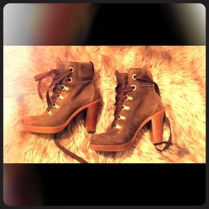 Dolce and Gabbana Suede Booties